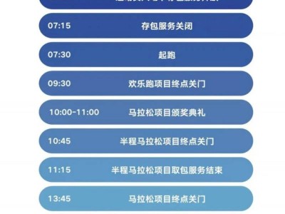 2024西安馬拉松比賽日安排（交通+集結+存包+完賽離場）