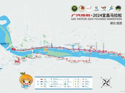 2024宜昌馬拉松線路圖