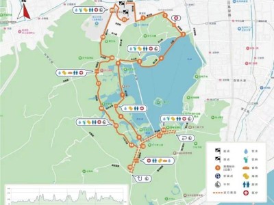 2026杭州西湖半程馬拉松比賽線路圖