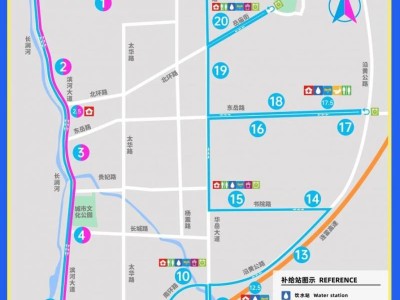 2024華陰半程馬拉松比賽路線圖（半馬+歡樂跑）