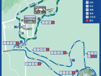 2025敕勒川草原半程馬拉松路線圖一覽