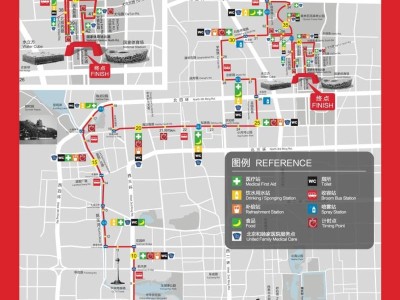 2024貝殼北京馬拉松比賽路線圖（起點(diǎn)+終點(diǎn)）