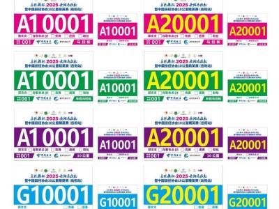 2025岳陽馬拉松號碼布樣式是怎樣的？