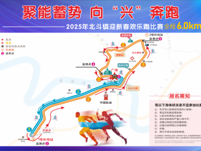 2025年北斗鎮(zhèn)第三屆迎新春歡樂跑比賽(賽事規(guī)程)