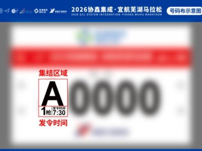 2026蕪湖馬拉松分區(qū)設(shè)置情況+檢錄規(guī)則