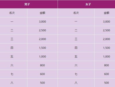 2024興安靈渠半程馬拉松獎金設置