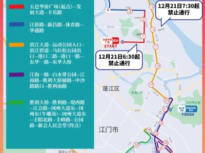 2025江門馬拉松賽事進(jìn)行期間交通管制措施