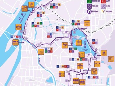 南京馬拉松2025年路線圖
