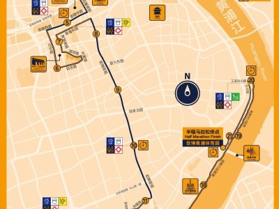 2026上海黃浦半程馬拉松比賽時(shí)間+地點(diǎn)+路線圖