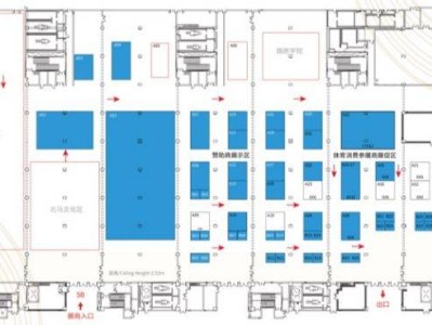 2024北京馬拉松博覽會展館分布