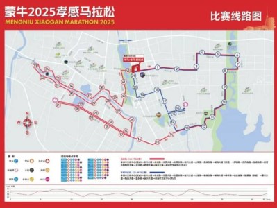 2025孝感馬拉松路線圖+路線設(shè)置