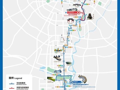 2024成都馬拉松路線圖一覽?