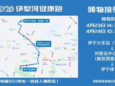 2026伊犁河健康跑選手免費交通接駁攻略