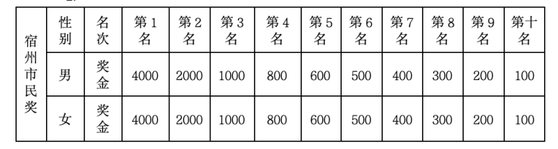 2024宿州馬拉松暨長三角·企業(yè)家馬拉松? （宿州站）(賽事規(guī)程)（5）