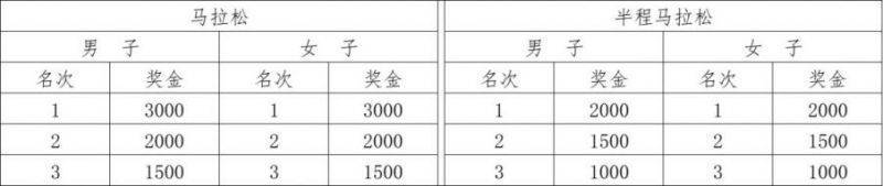 歌爾2024濰坊馬拉松賽事獎(jiǎng)金有多少？（3）