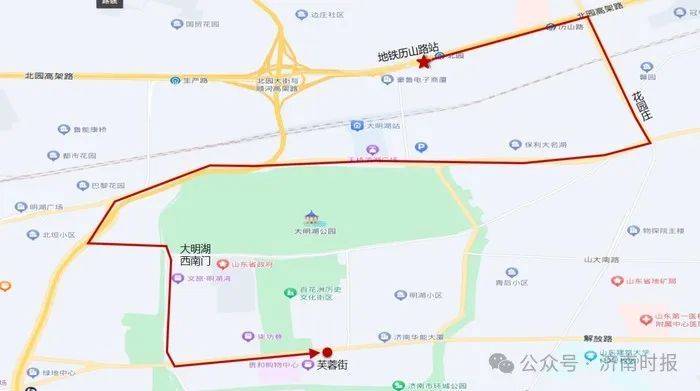 2024濟(jì)南馬拉松比賽公交調(diào)整最新通知（4）