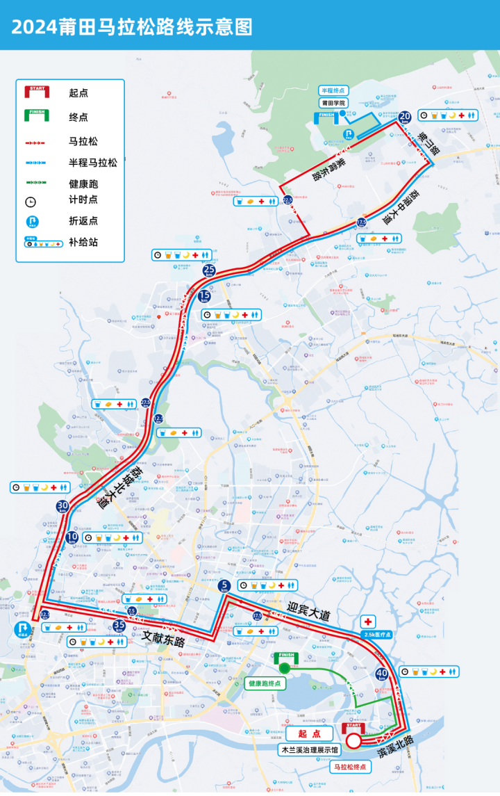 豆訊·木蘭溪杯2024莆田馬拉松(賽事規(guī)程)