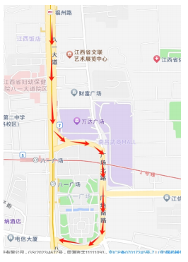 2024南昌馬拉松抵達(dá)起點(diǎn)路線圖(4) 2024南昌馬拉松抵達(dá)起點(diǎn)路線圖(4)