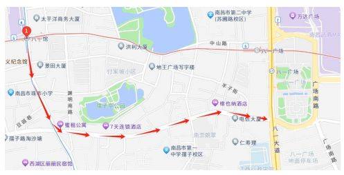 2024南昌馬拉松抵達(dá)起點(diǎn)路線圖(2) 2024南昌馬拉松抵達(dá)起點(diǎn)路線圖(2)