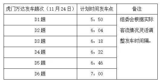 2024東莞虎門半程馬松賽事接駁專車指引（2）
