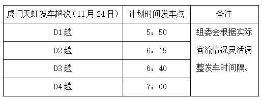 2024東莞虎門半程馬松賽事接駁專車指引（4）