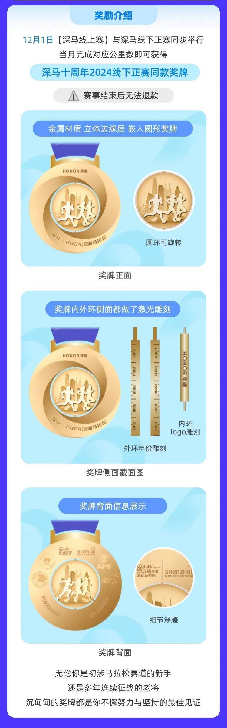 2024深圳馬拉松12月線上賽報名時間和獎勵介紹