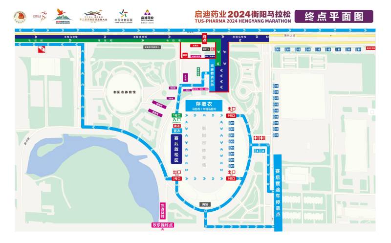 2024衡陽(yáng)馬拉松主會(huì)場(chǎng)平面示意圖（2）
