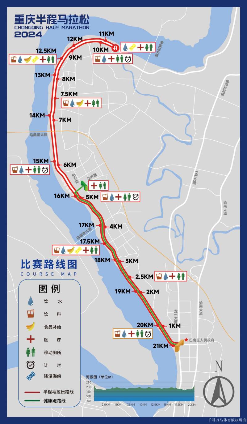 2024重慶半程馬拉松競賽規(guī)程