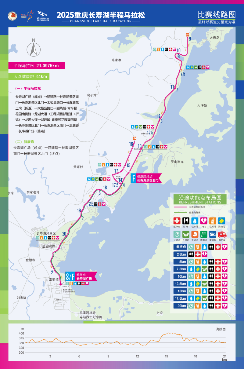 2025重慶長壽湖半程馬拉松(賽事規(guī)程)