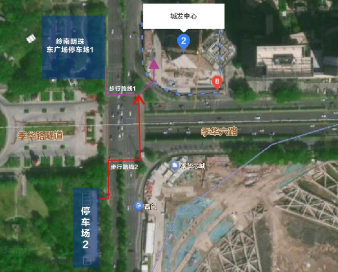 2025禪城垂直馬拉松周邊停車指引