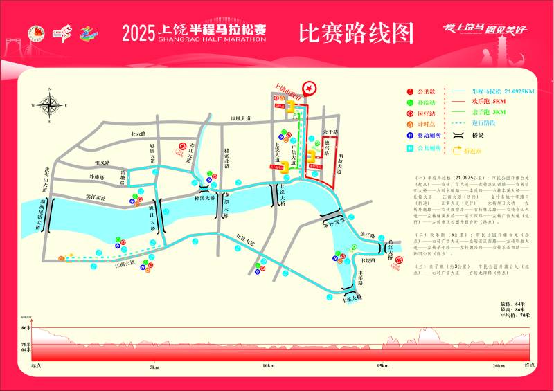 2025上饒半程馬拉松賽(賽事日歷+人數(shù)+路線)（11）