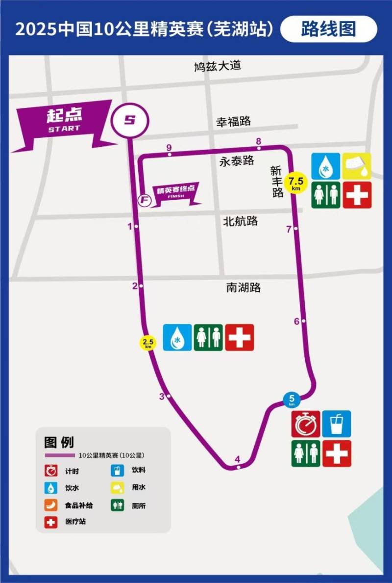 2025中國田徑協(xié)會10公里精英賽（蕪湖站）(賽事日歷+人數(shù)+路線)（11）