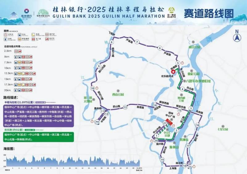 2025桂林半程馬拉松賽道攻略
