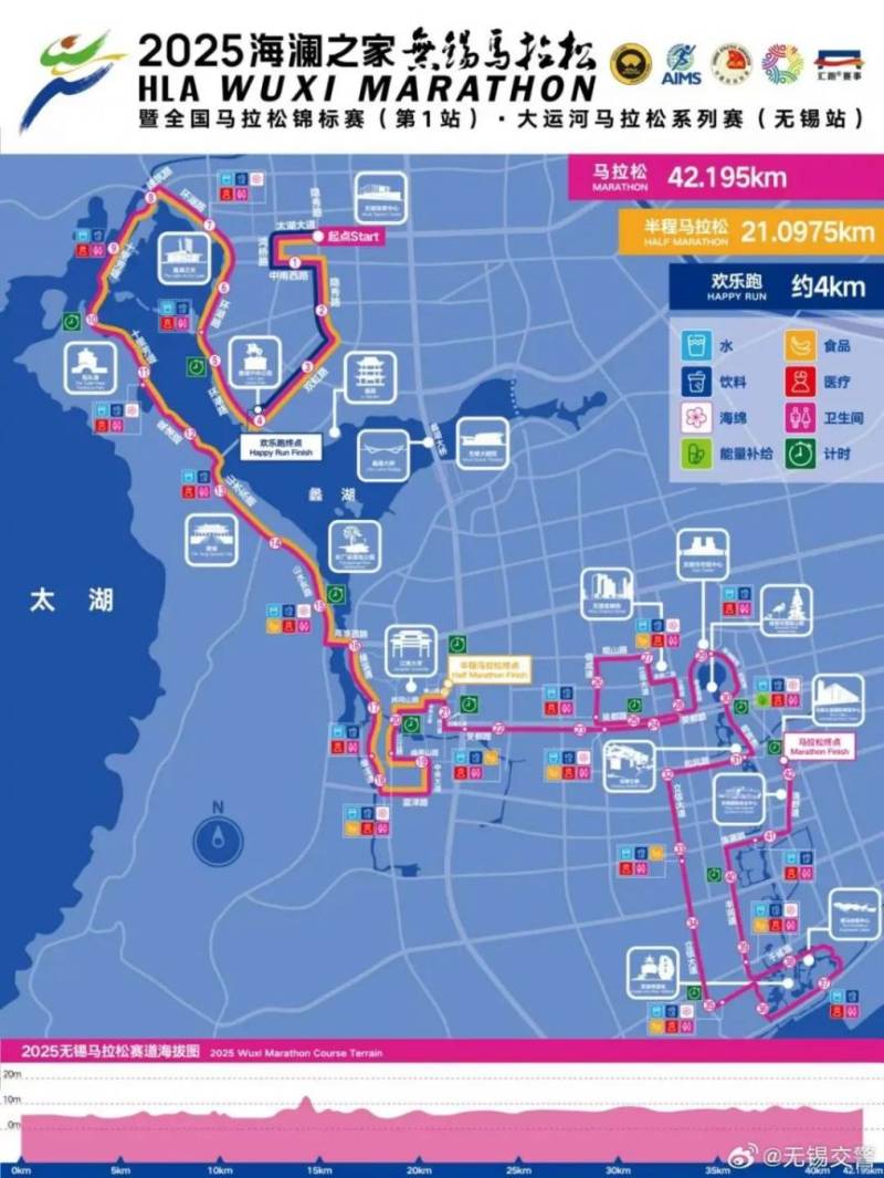 2025無錫馬拉松交通管制信息匯總