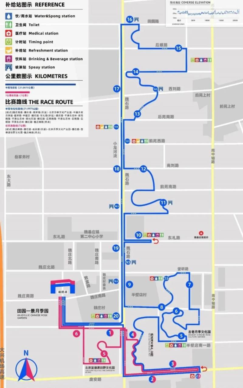 2025北京大興半程馬拉松賽事信息（比賽時(shí)間+規(guī)模+路線圖）（3）