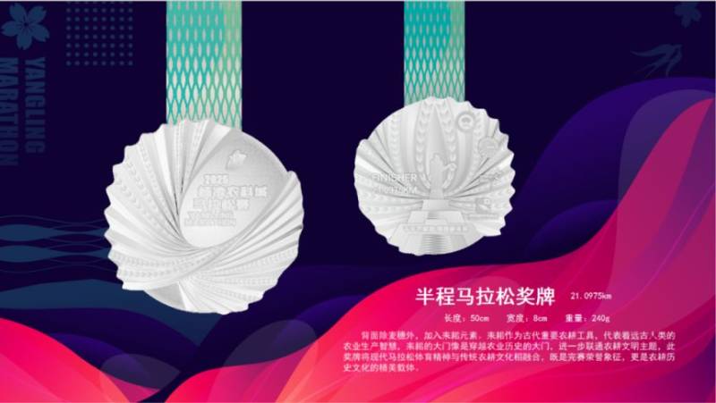 2025楊凌馬拉松參賽服/獎牌長什么樣？（14）