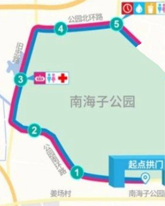 2025北京亦莊半程馬拉松彩排期間部分道路臨時(shí)交通管制