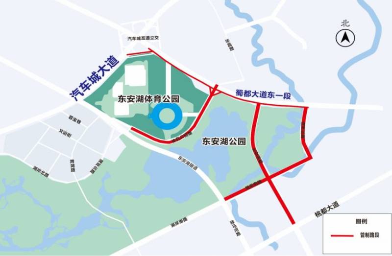 2025東安湖半程馬拉交通管制時(shí)間+范圍