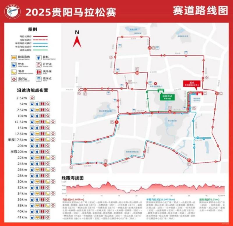 2025年貴陽(yáng)馬拉松路線圖