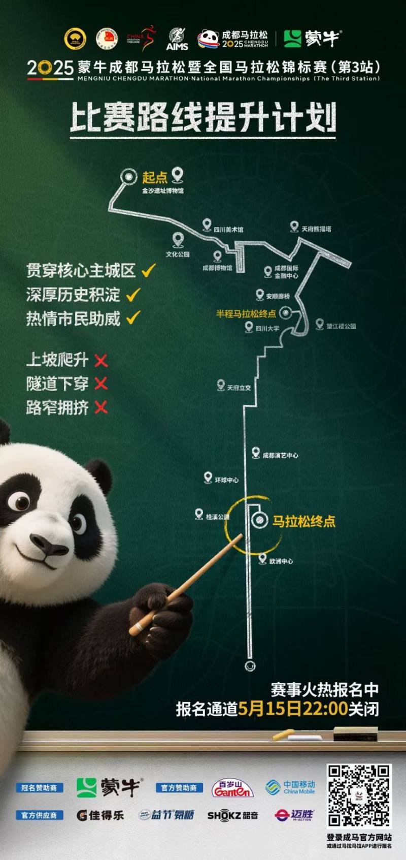 2025成都馬拉松路線圖+詳細(xì)路線