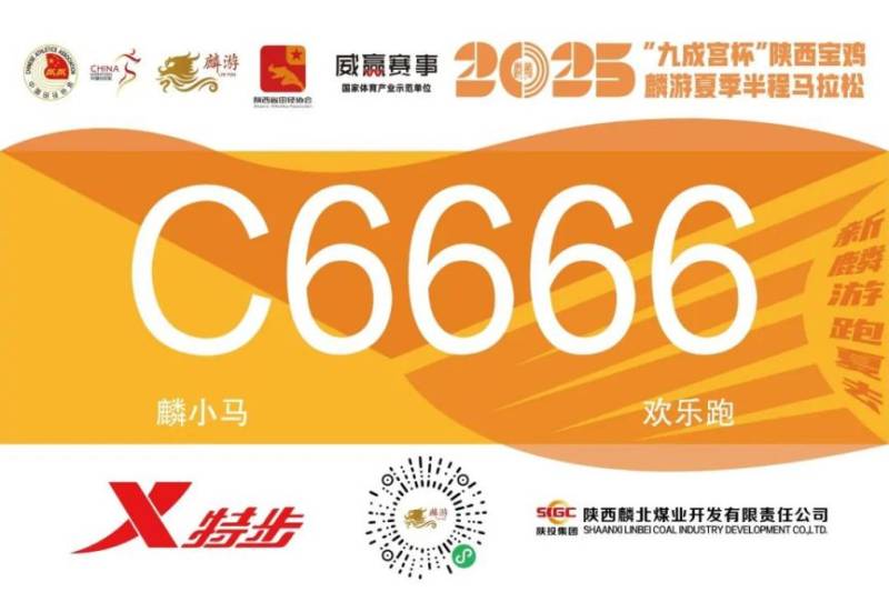 2025陜西寶雞麟游夏季半程馬拉松參賽號(hào)碼查詢（時(shí)間+入口）（4）