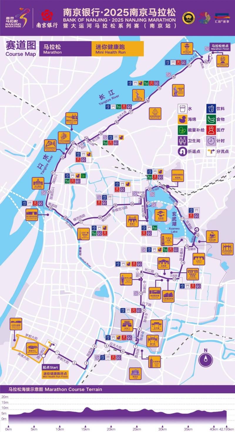 2025南京馬拉松終點(diǎn)在哪里