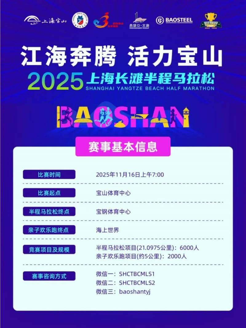 2025上海長(zhǎng)灘半程馬拉松報(bào)名須知(時(shí)間+入口+費(fèi)用+條件）（2）