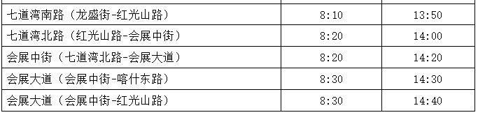 2025烏魯木齊馬拉松比賽期間部分道路臨時交通管控措施（2）