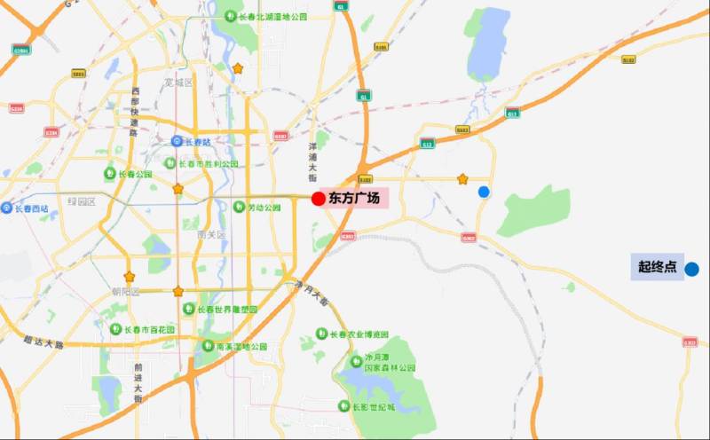 2025長(zhǎng)春蓮花山半程馬拉松交通攻略(免費(fèi)接駁車(chē)+停車(chē))（12）