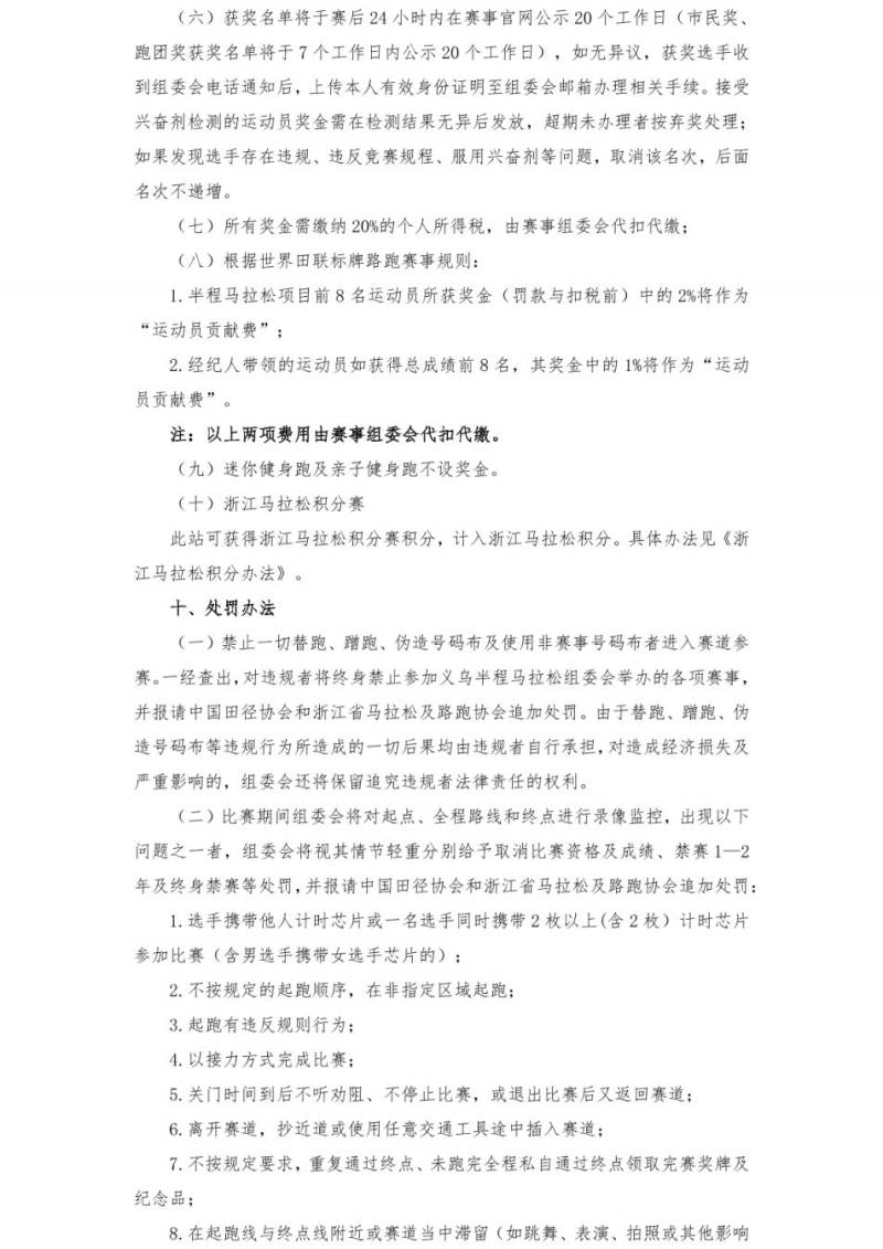 2025義烏半程馬拉松競賽規(guī)程（7）