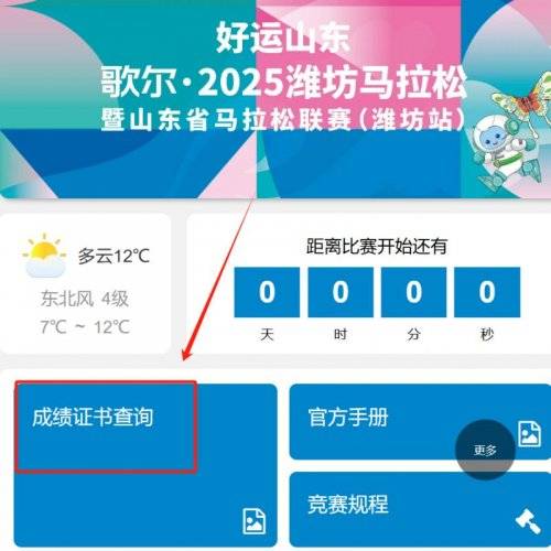 2025濰坊馬拉松成績(jī)查詢?nèi)肟诩爸改? title=