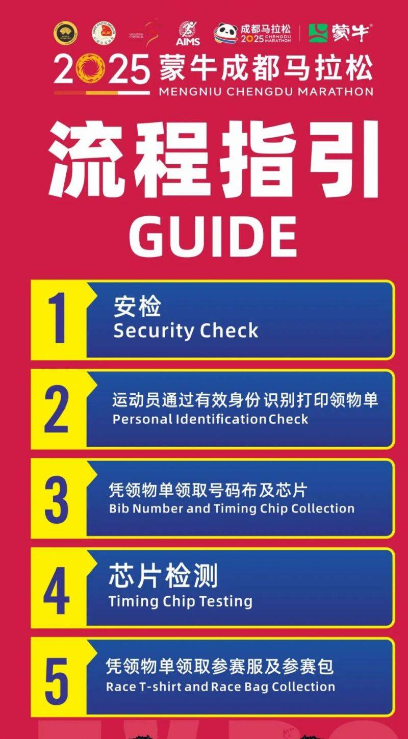 成都馬拉松領(lǐng)物指南（時間+地點(diǎn)+流程+交通）