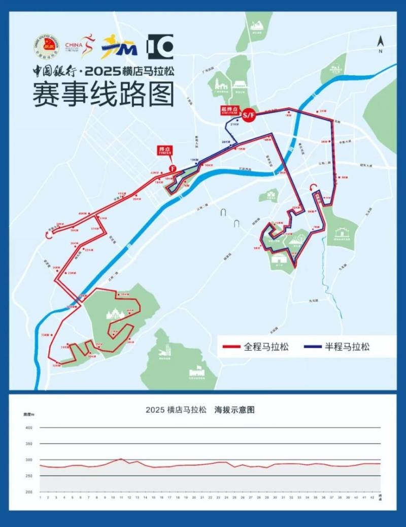 2025橫店馬拉松比賽線路+線路圖