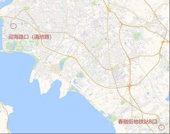 2025上合昆明馬拉松地鐵及公交乘坐攻略（8）